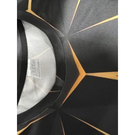 1pc Men'S Summer Fashion 3D Geometric Print T-Shirt, Casual Crew Neck, Polyester Knit Fabric with Slight Stretch, Regular Fit