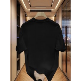 Premium Mens Slim Fit T-Shirt - Lightweight & Breathable for Summer Casual - Stylish Daily Wear, Comfortable & Versatile - Fashionable Choice