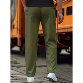 Genuine Casual Pants Classic Work Pants Men's Waist Men's Fashion Trendy Pants Casual Sweatpants Fit Polyester Joggers Paisley Beach Pants Fit Tapered Pockets Slim Pants Summer Loose Pants Twill Regular Pants Outdoor Pants